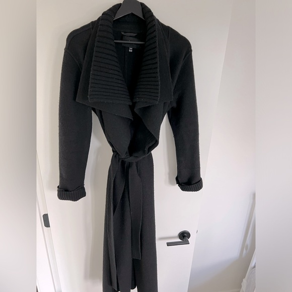 Women’s Line The Label Wool Robe Coat - Picture 3 of 9